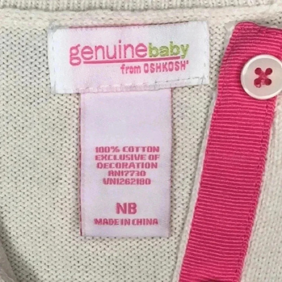 Genuine Kids Vintage Cardigan Newborn - Picture 5 of 5